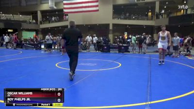 285 lbs Champ. Round 2 - Oscar Williams, OK vs Roy Phelps Jr., IL