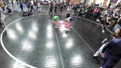 120 lbs Quarterfinal - Bodie Slater, Mead vs Carson Leonard, Lakeland High School