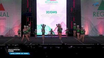 Athletic Perfection - ICONS [2025 L3 Junior - D2 - Small Day 2] 2025 The West Regional Summit & The Recreational Summit