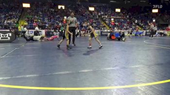 50 lbs Quarterfinal - Paisley Coffield, Beth Center vs Kaizly Kash, Belle Vernon