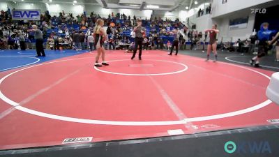 105 lbs Rr Rnd 4 - Harley Miller, HURRICANE WRESTLING ACADEMY vs Cassie Hansen, Henryetta Knights Wrestling Club