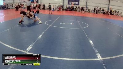 92 lbs Rd# 8- 12:30pm Saturday Final Pool - Brighton Prine, Terps Xpress vs Luke Loren, Rough House