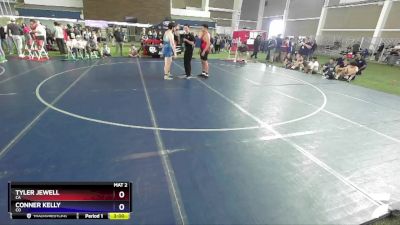 215 lbs Cons. Round 4 - Tyler Jewell, CA vs Conner Kelly, CO