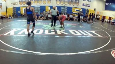 157 lbs Round 3 (8 Team) - Ezekial Dasque, SOWA vs Angel Sanchez, Wellington Blue