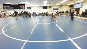 132 lbs Champ. Round 1 - Urijah Reymond, Victor Valley vs Noah Vera, Mayfair