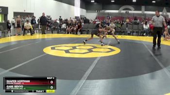 85 lbs Round 1 (8 Team) - Gabe Benyo, Mat Assassins (PA) vs Shafer Hoffman, Steller Trained