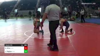 144 lbs Round Of 16 - Hayden Silva, Lemoore WC vs Jordan Peglow, Maiko