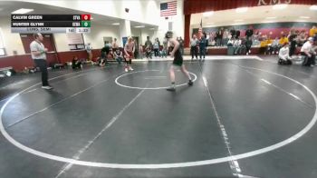 144 lbs Cons. Semi - Calvin Green, Star Valley vs Hunter Glynn, Kelly Walsh