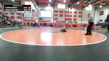 132 lbs Semifinal - Derik Lohmeyer, Quincy (Sr.) vs Corbin Zeisset, Belleville (East)
