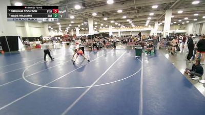 157 lbs 5th Place Match - Brigham Cookson, Utah vs Wade Williams, Idaho
