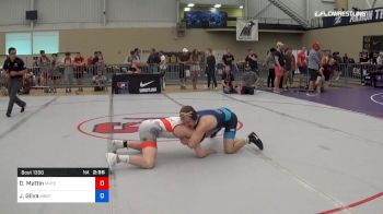 61 kg 5th Place - Drew Mattin, Michigan Regional Training Center vs Jake Gliva, Minnesota Storm