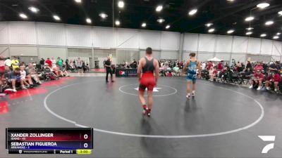 195 lbs Quarters & 1st Wb (16 Team) - Gentry Smith, Idaho vs Jonathan Eye, Arkansas