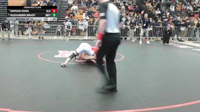 113 lbs Round Of 16 - Nathan Zogg, Saint John's vs Alexander Brady, Newton South