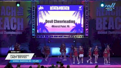 Devil Cheerleading - Lady Devils [2023 L3.1 Traditional Rec - 14Y (AFF) Day 1] 2023 ACDA Reach the Beach Showdown