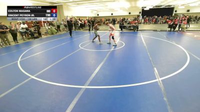 138 lbs Quarters - Colton Magana, Redwood Wrestling Club vs Vincent Peyron Jr., Tulare Titans Wrestling Club