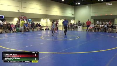 105 lbs Placement Matches (16 Team) - Danielle Turner, Charlie`s Angels-IL Pnk vs Isabeela Crandal, MXW - RAW