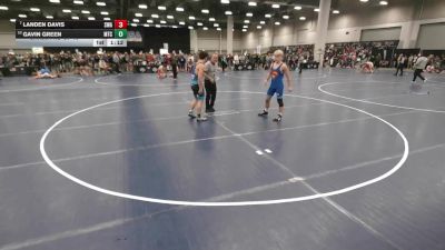 144 lbs Champ. Rd Of 16 - Landen Davis, Sebolt Wrestling Academy vs Gavin Green, M2 Training Center