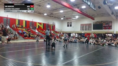 Youth-70 lbs Quarterfinals (8 Team) - Vin DeRose, Hanover Park vs Louden Holloway, Phillipsburg