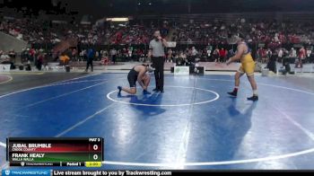 220 lbs Champ. Round 1 - Jubal Brumble, Crook County vs Frank Healy, Walla Walla