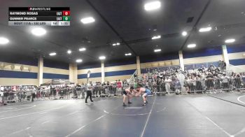 150 lbs Round Of 128 - Raymond Rosas, Eastvale Elite WC vs Gunner Pearce, East Valley WC