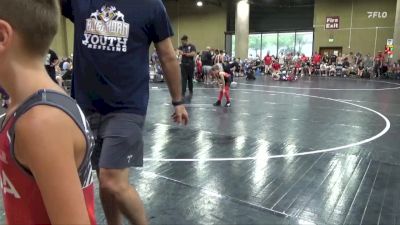 60 lbs Round 2 (6 Team) - Aaron Corrigan, Alabama Elite Blue vs Jude Leonards, Louisiana Mudbugs