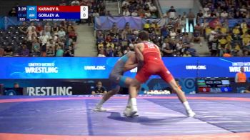 60 kg 1/2 Final - Roman Karimov, Azerbaijan vs Mingiian Goriaev, Individual Neutral Athletes