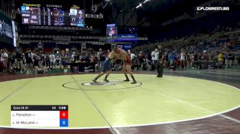 138 lbs Cons 16 #1 - Jeremy Paradice, Georgia vs Justin Wisner-McLane, Kansas