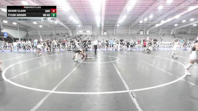 85 lbs Rr Rnd 3 - Shane Clark, All-American Wrestling Club Blue vs Tyler Geiger, Ruthless Black