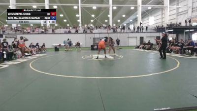235 lbs Brooklyn Jones, Oklahoma vs Taya Maumausolo Matagi, California Gold