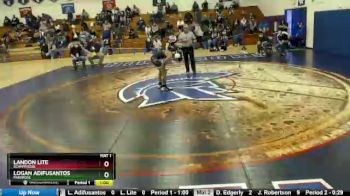 138 lbs Cons. Round 2 - Logan Adifusantos, Parkrose vs Landon Lite, Scapppoose