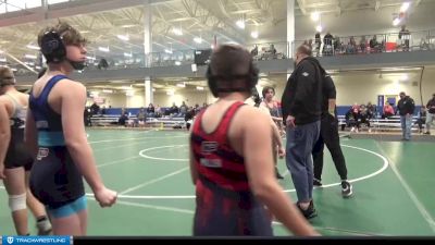 100 lbs Finals (2 Team) - Noah McEnroe, Bishop Watterson vs Ezra Miller, Columbus Desales