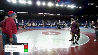 106 lbs Round Of 16 - Edrian Oliva Bojoquez, New Bedford vs John Woodall, Franklin