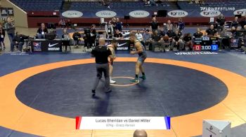 97 kg Final - Lucas Sheridan, Army WCAP vs Daniel Miller, Marines