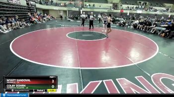 120 lbs Semis & 1st Wrestleback (8 Team) - Wyatt Sandoval, Vacaville vs Colby Dohrn, Zumbrota-Mazeppa