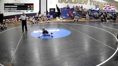 43-48 lbs Round 2 - Logan Howard, Butler vs Emmitt Bishop, Conneaut Eagles Wrestling