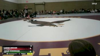 60 lbs Semis (4 Team) - Carter Dresher, St. Charles vs Conor McDonough, ANML