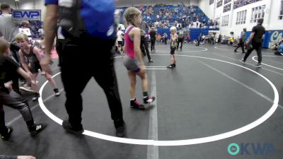 55 lbs Round Of 16 - Gray Fife, Tecumseh Youth Wrestling vs Averie Skipper, Choctaw Ironman Youth Wrestling