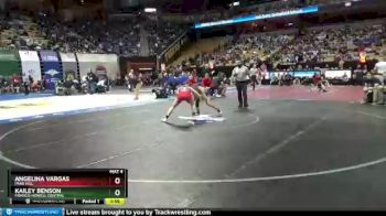 115 lbs Semifinal - Kailey Benson, Francis Howell Central vs Angelina Vargas, Park Hill