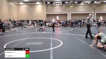 98 lbs Consi Of 8 #2 - Russell Gerber, Grindhouse WC vs Declan Jones, Ascend Wr Acd