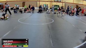 88 lbs Round 2 (10 Team) - Jacob Wills, Headhunters vs David Krantz, Kraken