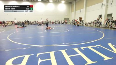 75 lbs Rr Rnd 2 - Griffin Rodriguez, ELITE NJ BLUE - EL vs Roman Howe, M3 Wrestling Academy - EL