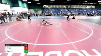 120 lbs Prelims - Yanni Vines, AL vs Derek Glenn, CO