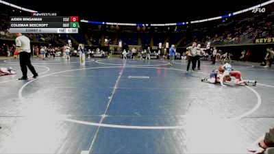 90 lbs Consy 4 - Aiden Bingaman, State College vs Coleman Beecroft, Southern York