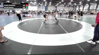 113 lbs Rr Rnd 3 - Caleb Schaffer, 10th Planet Black vs Victor Matos, Lone Star Legends
