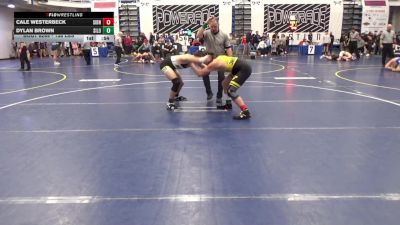 138 lbs Consy 3 - Cale Westerbeck, Sidney vs Dylan Brown, Silo WC