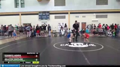62 lbs Cons. Semi - Dominick Agnew, Princeton Wrestling Club vs Braxton Whitlow, Contenders Wrestling Academy