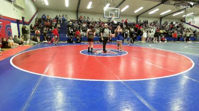 145 lbs Consi Of 8 #1 - Madeline Ambrose, Bixby HS Girls vs Kylee McQuillen, Union Girls JH