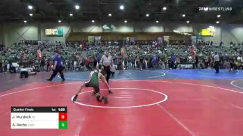 114 lbs Quarterfinal - Jake Murdock, Nevada Elite vs Andrew Rechs, NorCal All Stars