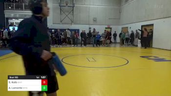 107 lbs R-32 - Seth Kolb, Benton vs Angelo Lamonte, Reynolds