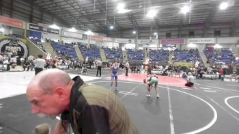 102 lbs Consi Of 8 #2 - Brison Romero, Mile High WC vs Blake Folchert, Sutherland